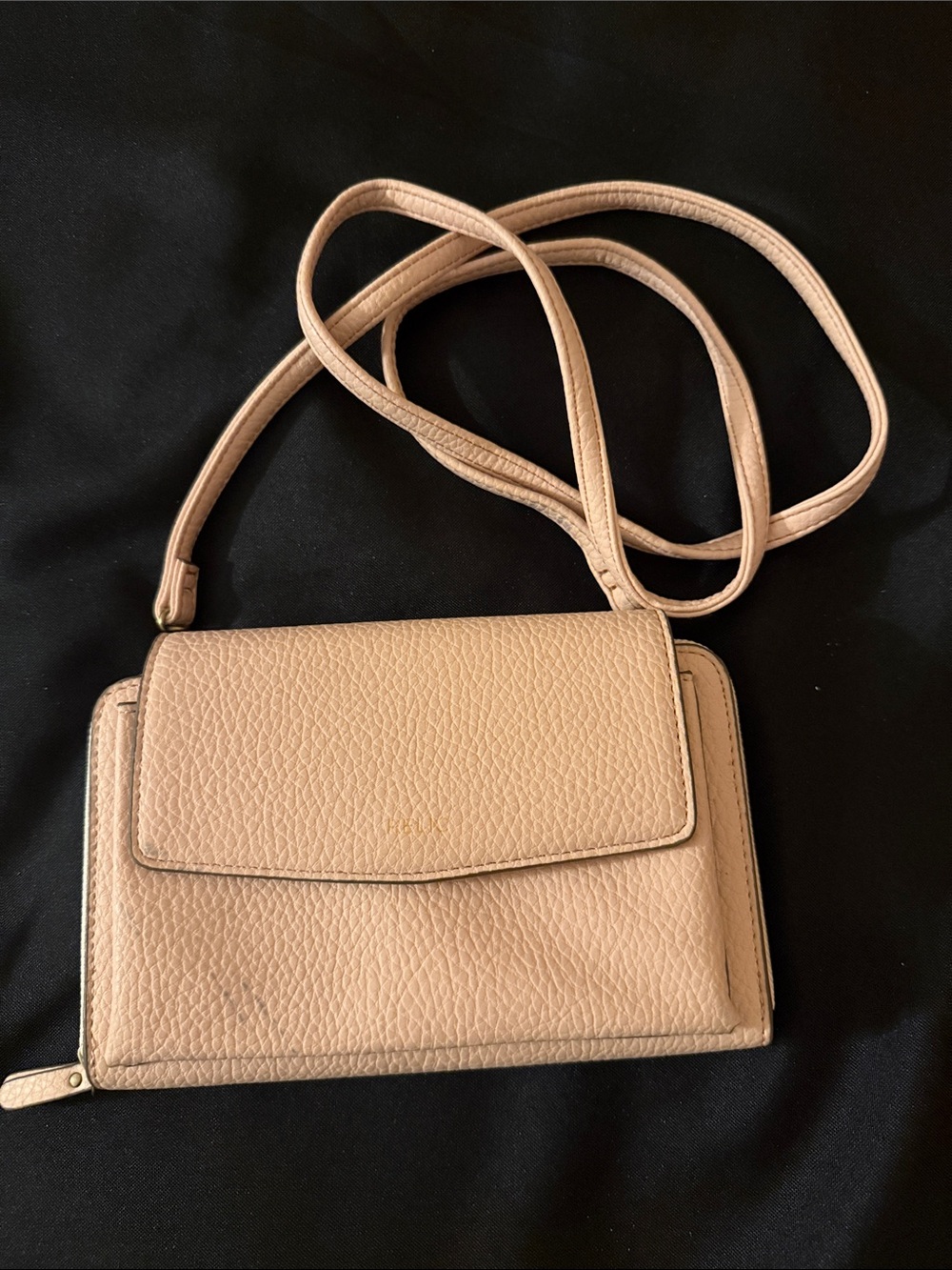 Women’s Crossbody Wallet - Blush Pink